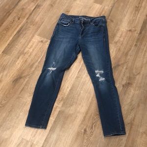 Old Navy Rockstar mid-rise jeans size 12 R